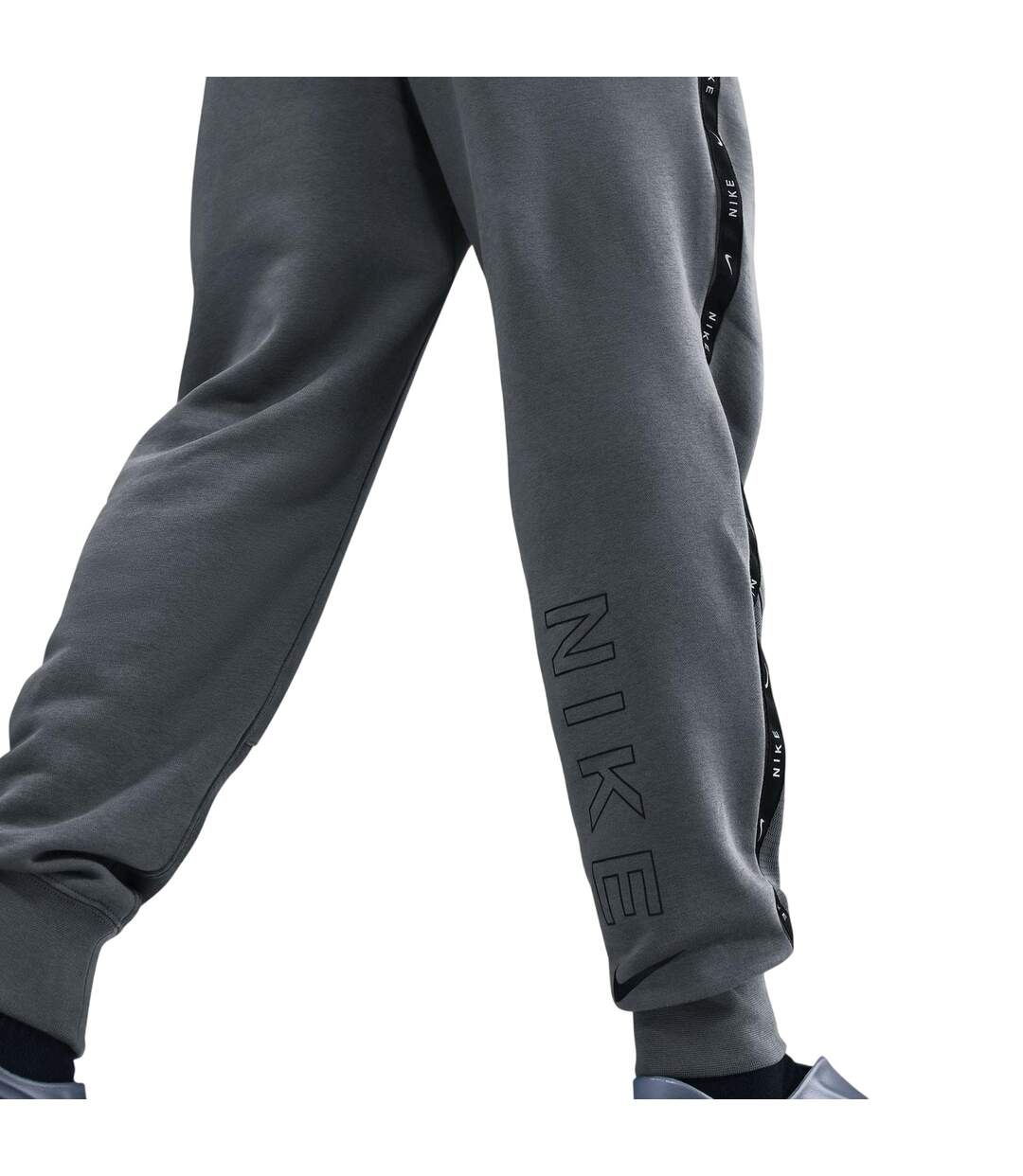 Pantalon De Jogging Tech Homme Gris Fer Noir Chiné Nike-4