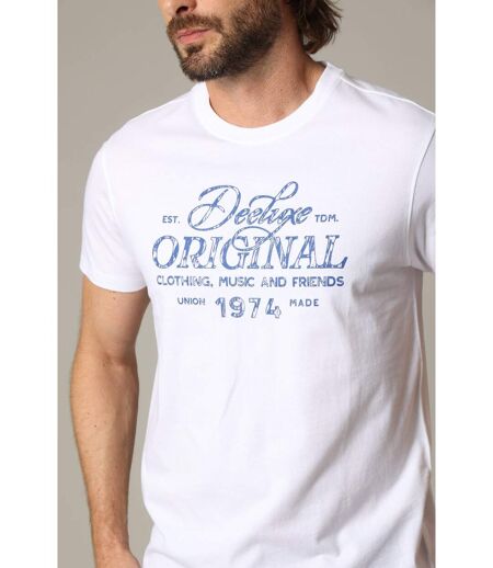T-shirt classique en jersey de coton avec imprimé NATHEO