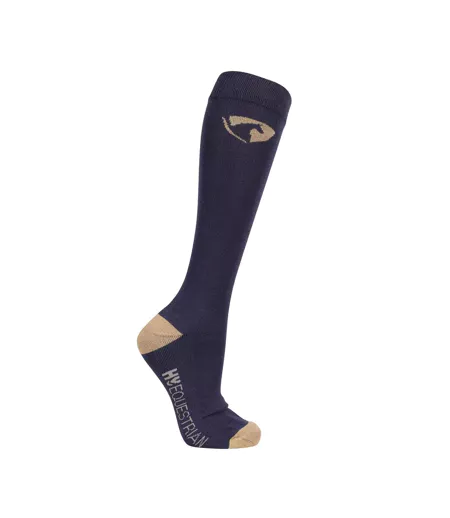 Chaussettes Pour Bottes Elevate Country Femme Bleu Marine Fossile Hy