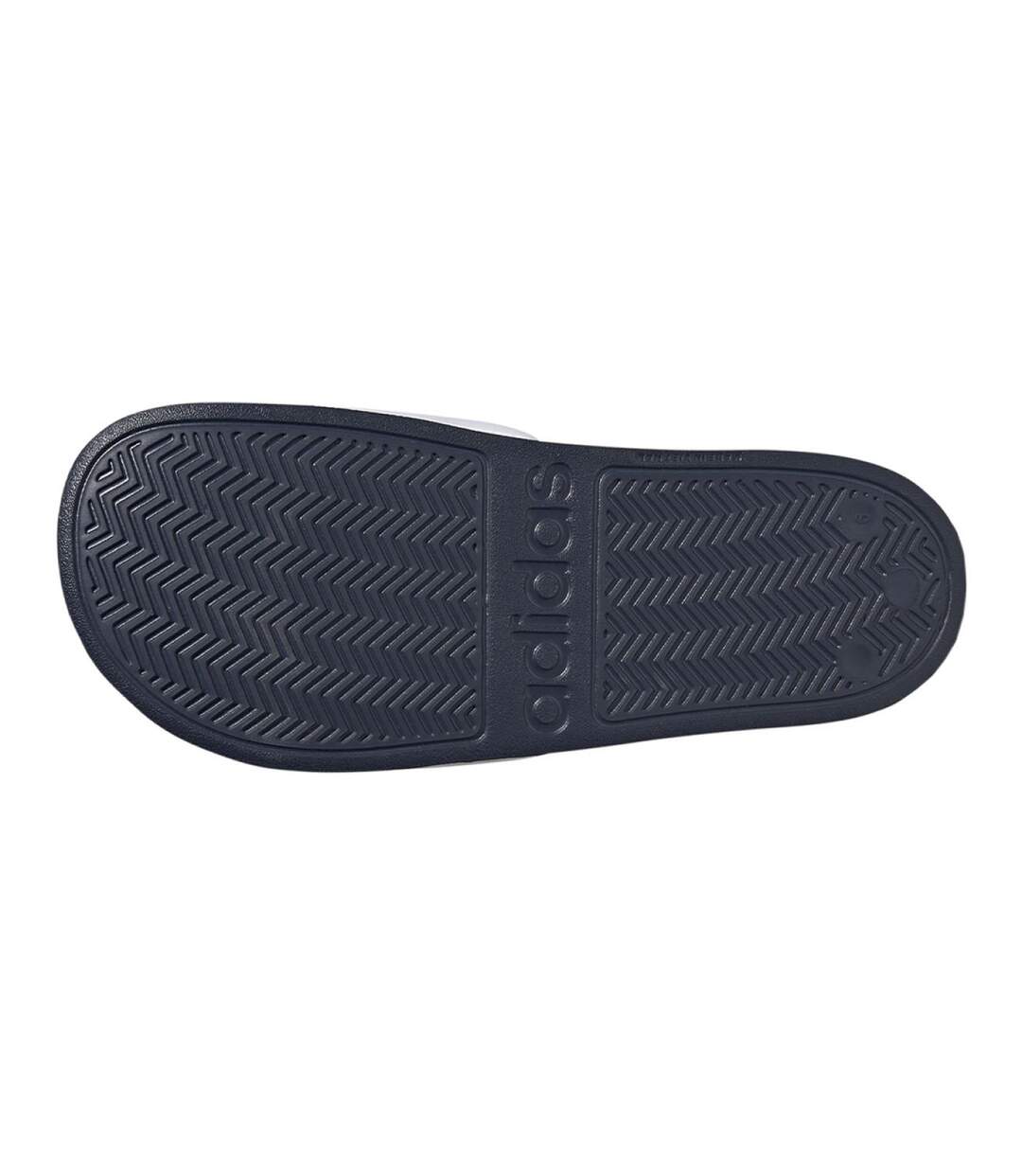 Claquettes Adilette Shower Femme Blanc Bleu Marine Adidas-4