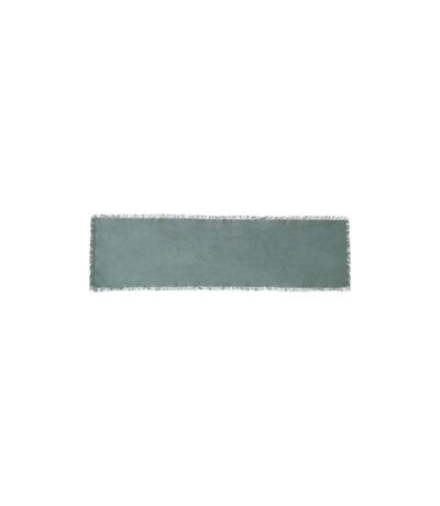 Chemin de Table Maha 38x140cm Vert Céladon