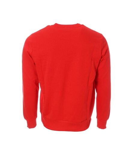 Sweat rouge homme diesel felpa - l