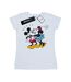 Disney T-shirt en coton Mickey et Minnie Kiss - Femmes/Dames (Blanc) - UTBI30881-1