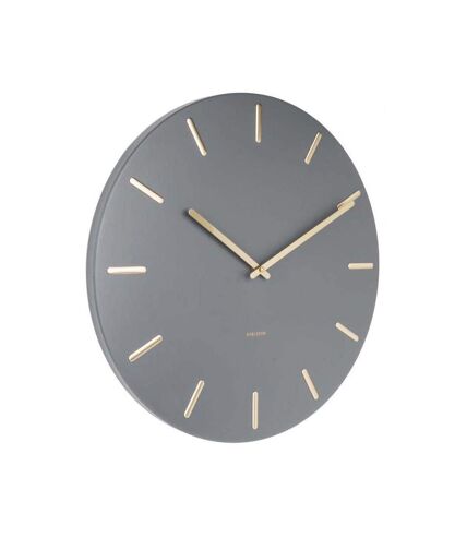 Horloge en métal Charme 45 cm Blanc