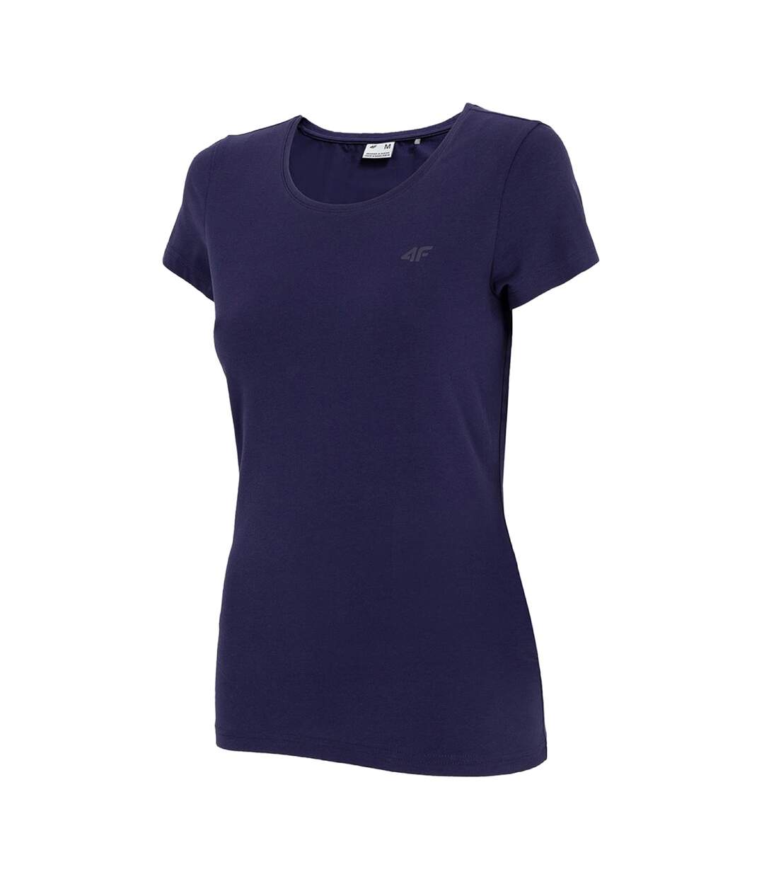 T-shirt H4l22 Femme Bleu Marine 4F-1