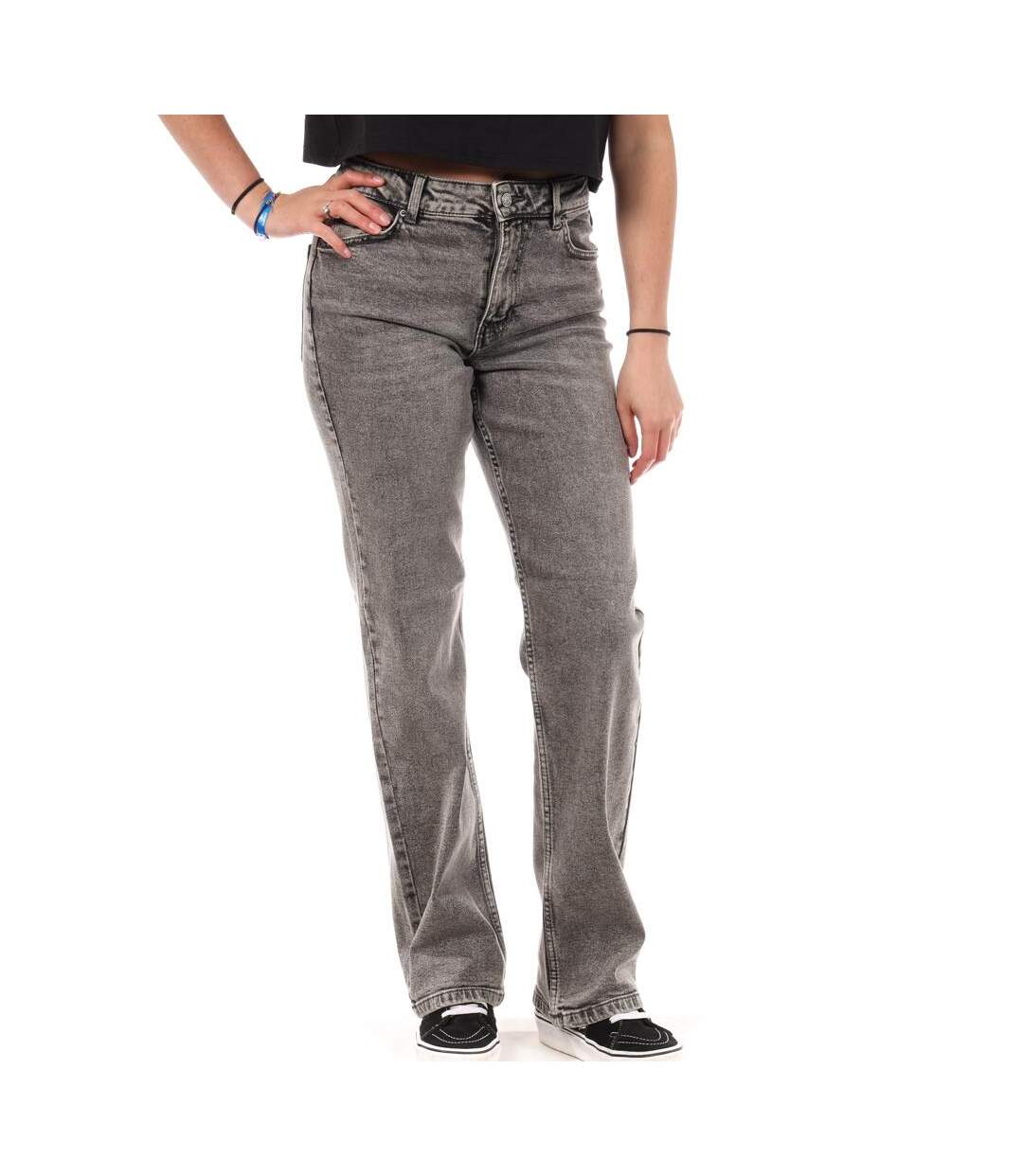 Jean droit gris femme jennyfer draigi-1