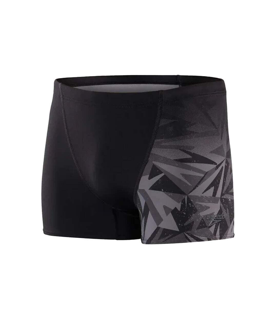 Short De Bain Homme Noir Gris Speedo-1