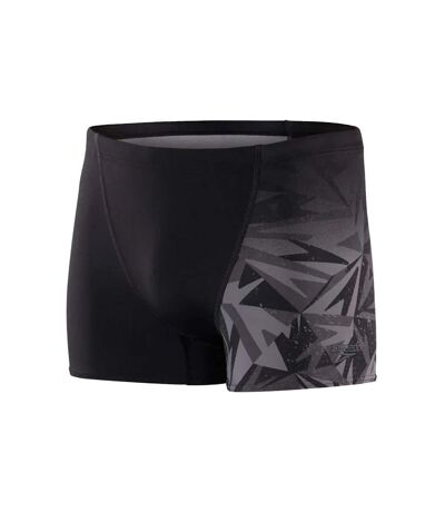 Short De Bain Homme Noir Gris Speedo