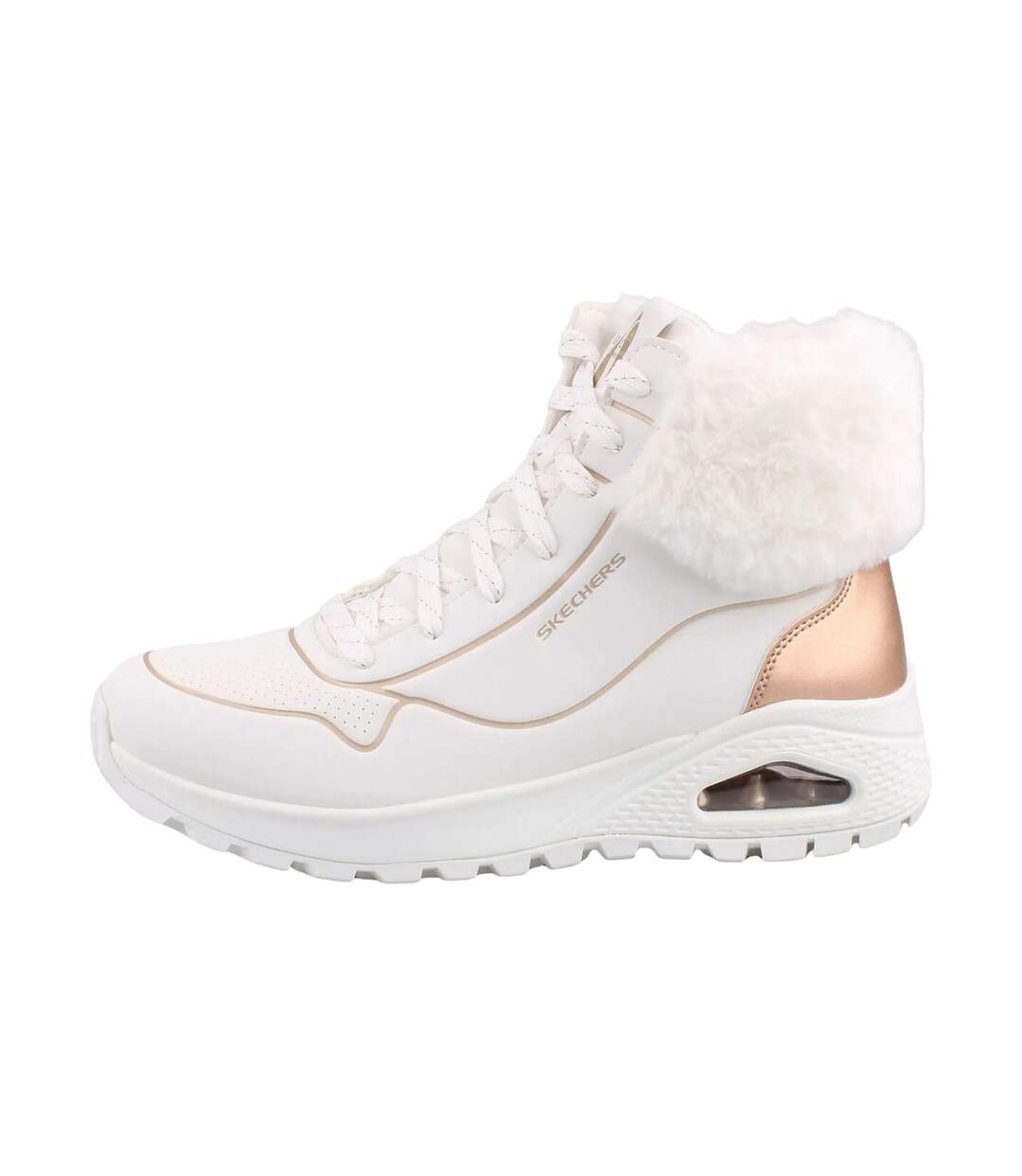 Basket Montante à Lacets Skeckers Uno Rugged Fall Shimmer-5