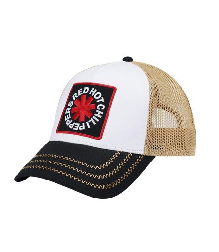 Casquette Trucker Blanc Noir Amplified