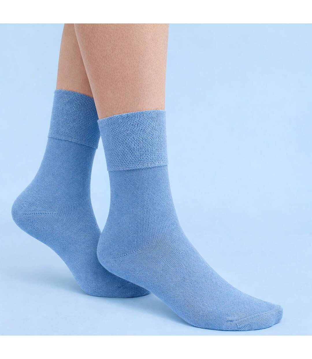 12 Pairs Ladies Bamboo Diabetic Socks | Soft Non Binding Comfort Socks-4