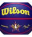 Ballon De Basket Motif/style Nba All Star Auto Taille 7 Violet Clair Wilson-2