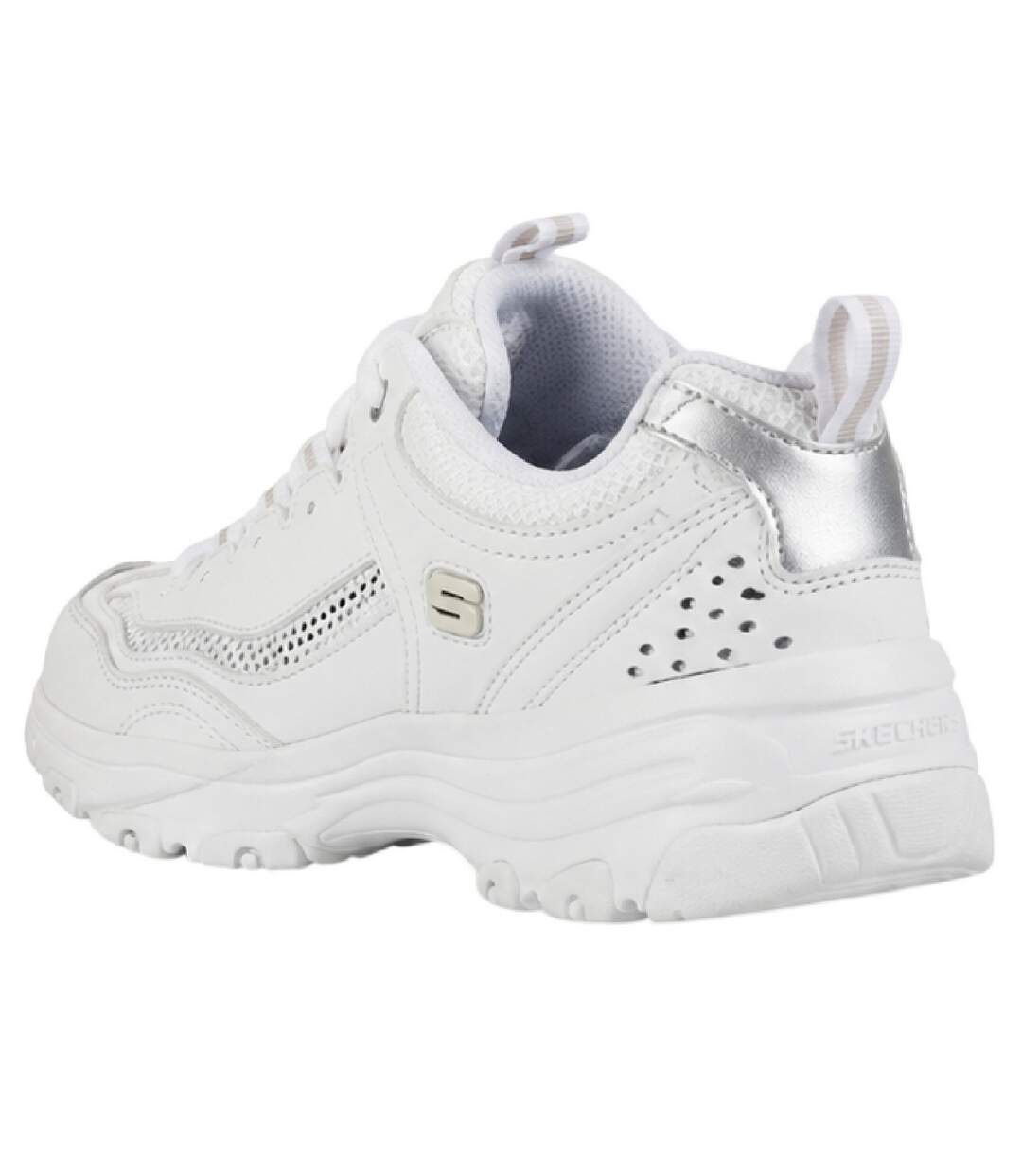 Womens/ladies I Conik Trainers White Skechers-2