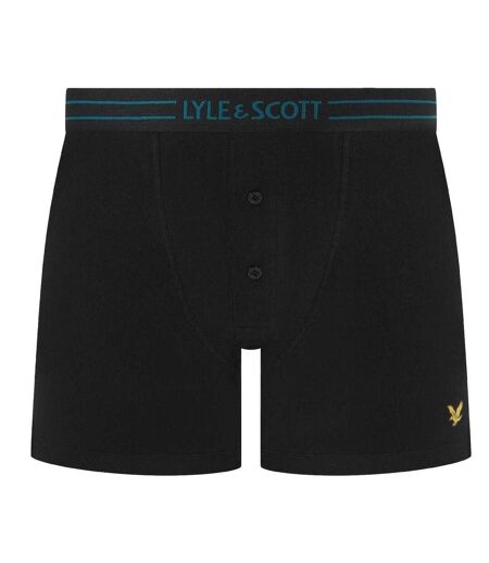 Lot De 3  Boxers Motif/style Détail Contrasté Homme Noir Lyle & Scott