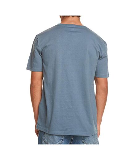 T-shirt Bleu Homme Quiksilver Skullss - XL