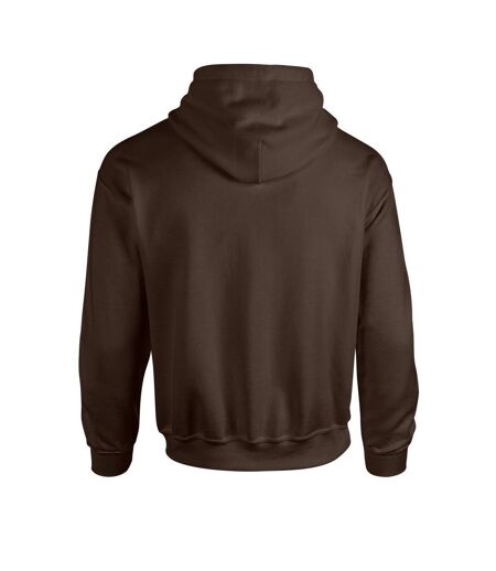 Sweat À Capuche Adulte Chocolat Foncé Gildan