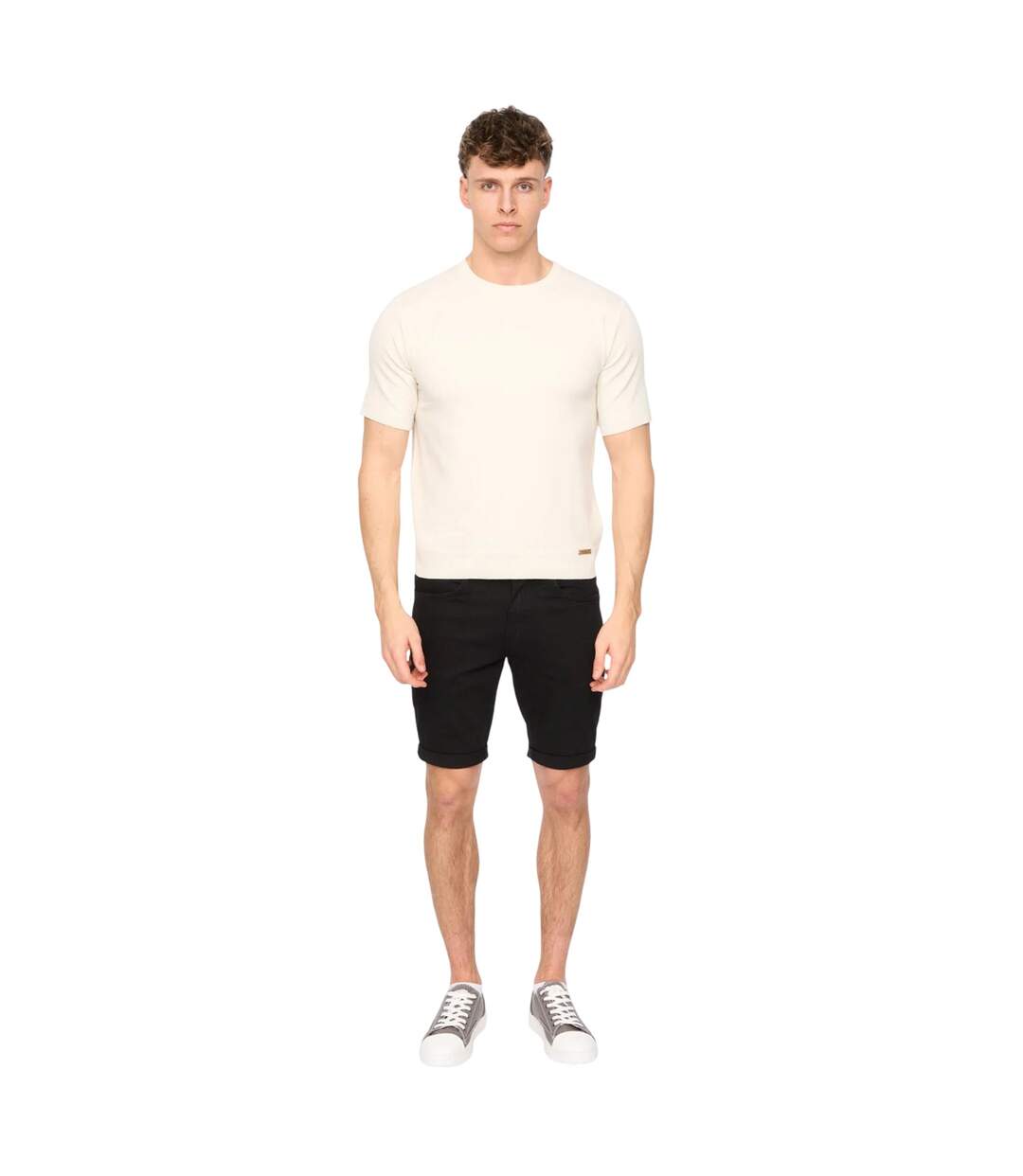 T-shirt Marvela Homme Gris Pâle Duck And Cover-1