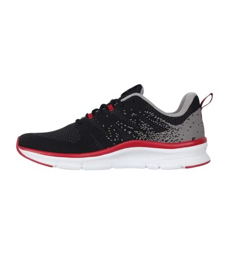 Mens Duma 6 Shoes Black Red Grey Karrimor