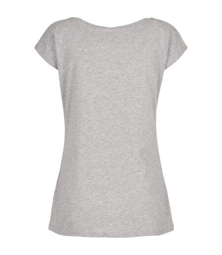T-shirt Femme Gris Chiné Build Your Brand