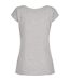T-shirt Femme Gris Chiné Build Your Brand-2
