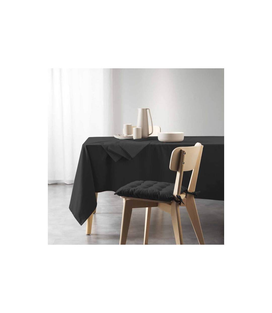 Nappe Rectangulaire Mistral 140x240cm Noir