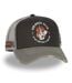 Casquette trucker avec filet souple effet bamboo avec print Crew Vondutch-4