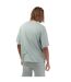 Mens Signature Logo Oversized T-shirt Moss Hype-3