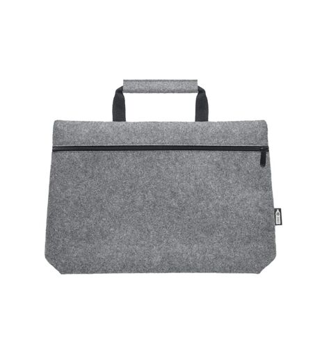 Tapla rpet felt laptop bag 28cm x 38cm x 6.5cm grey MidOcean