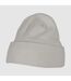 Build Your Brand Adults Unisex Heavy knit Beanie (White)