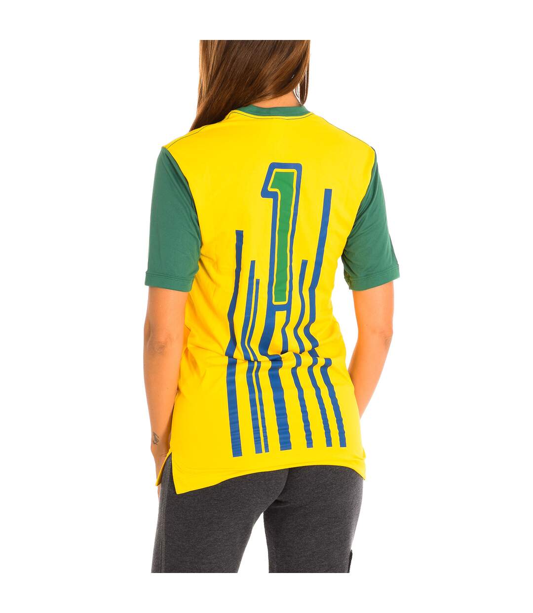 Women's sports t-shirt with sleeves Z2T00147-3