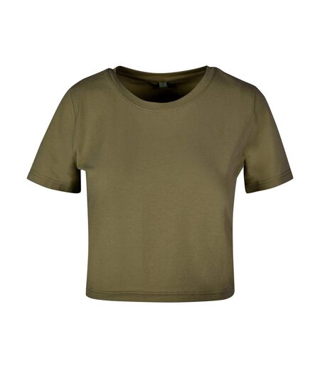 T-shirt Court Femme Olive New Morning Studios