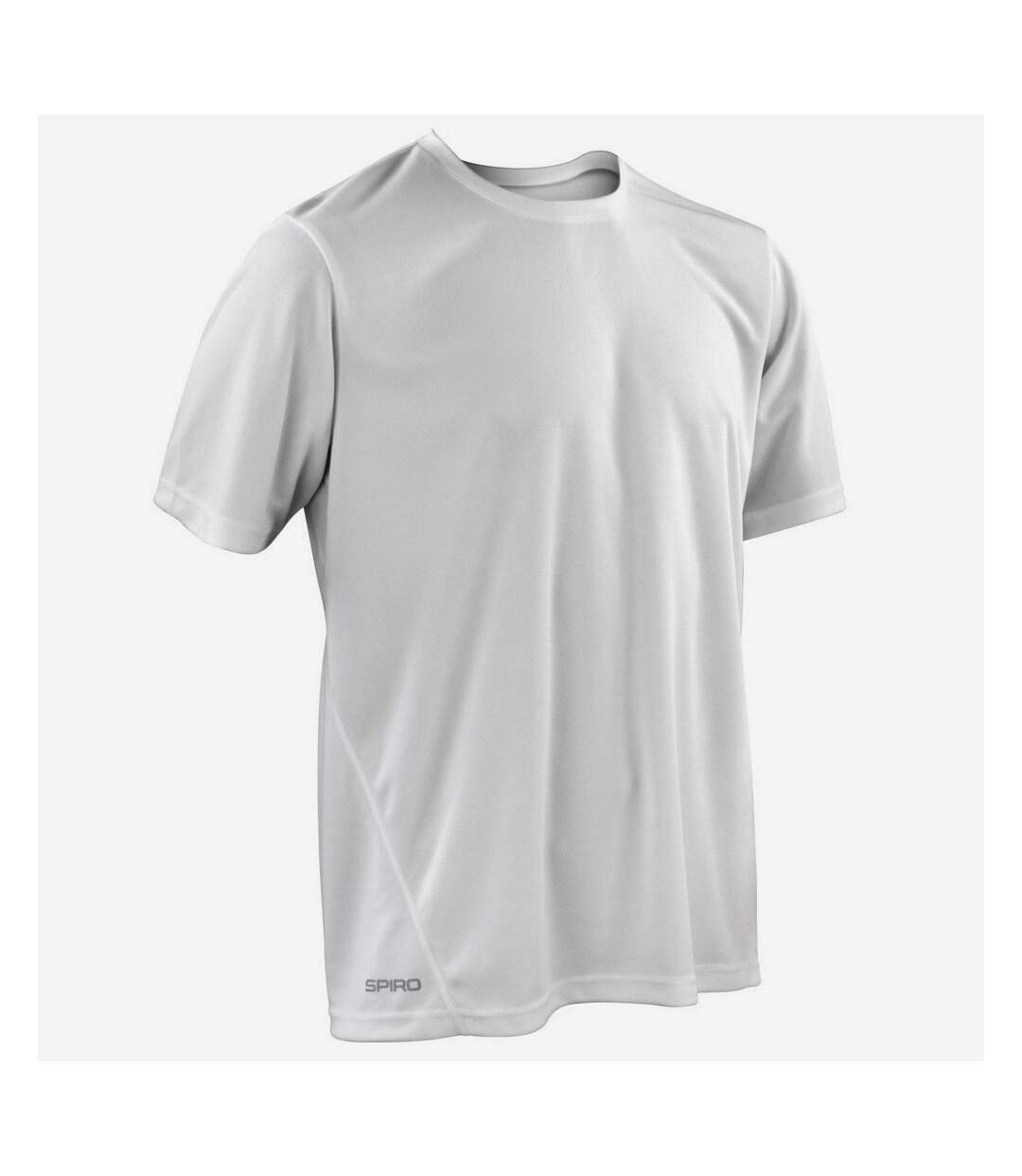 T-shirt performance adulte blanc Spiro