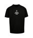 Mens Justice Oversized T-shirt Noir Mister Tee-2
