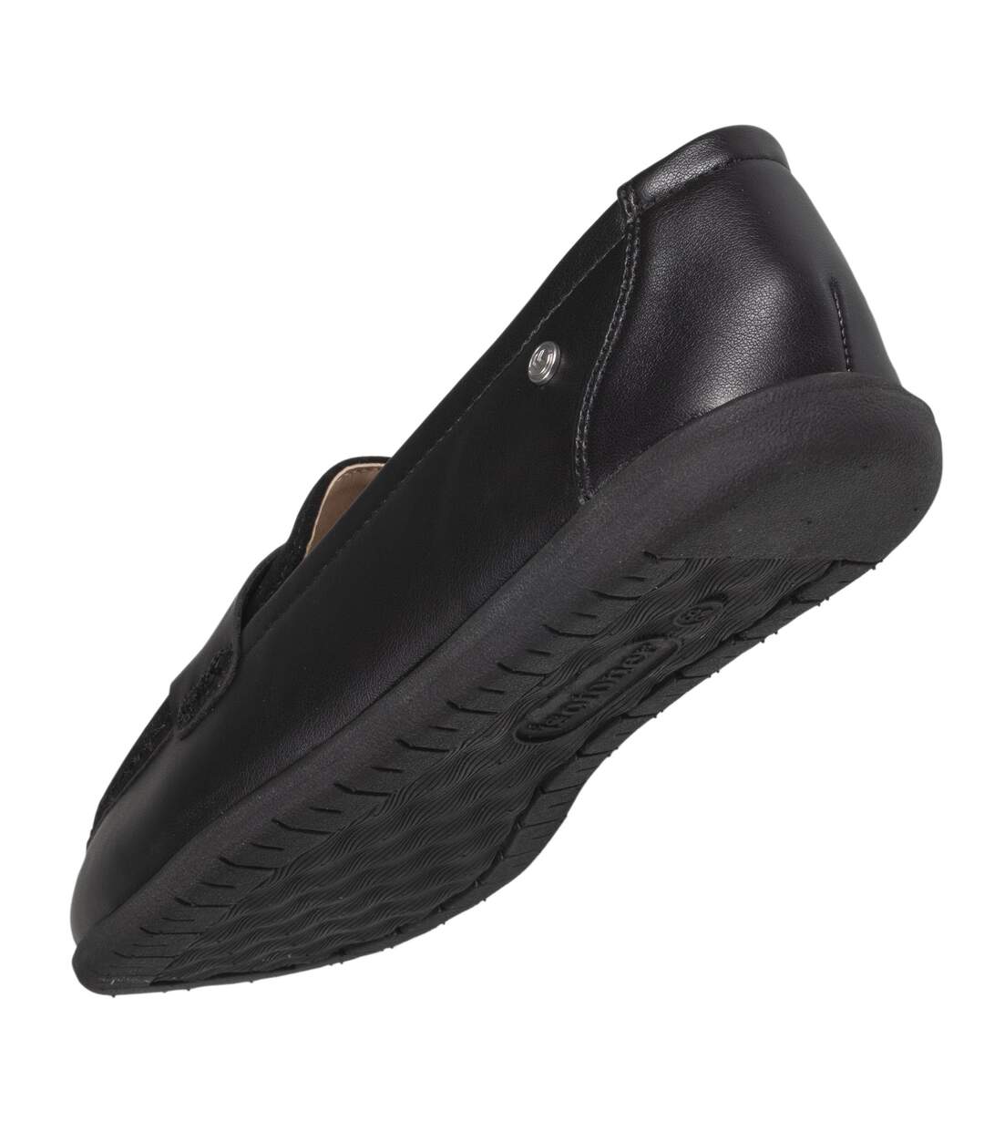 Isotoner Mocassins femme bi-matière-5