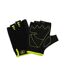 Mens training gloves black/green Fitness Mad-1