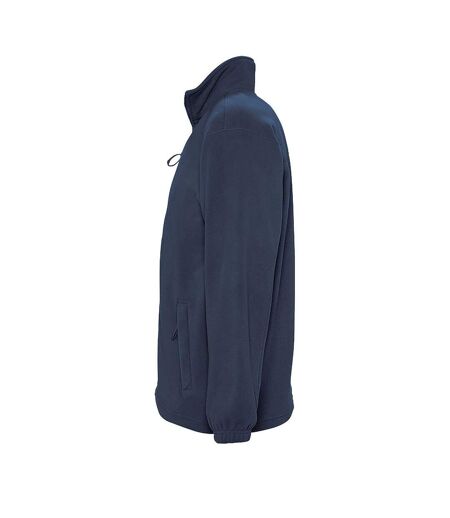 SOLS Mens North Full Zip Outdoor Fleece Jacket (Navy)