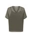 Blouse kaki  femme only tasha-1