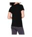 Womens/ladies Batwing Logo T-shirt Black Levis-4