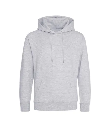 Sweat À Capuche Adulte Gris Chiné Awdis