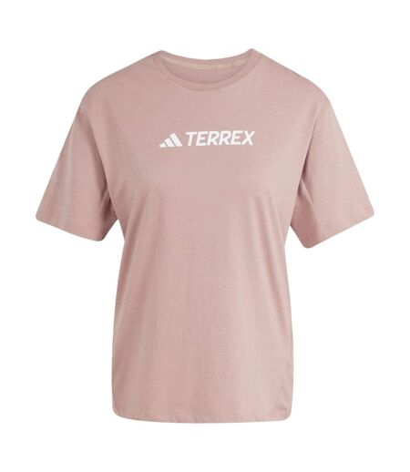 T-shirt Motif/style Classique Terrex Femme Orange Clair Adidas