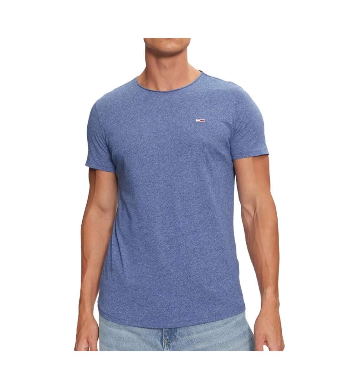 T-shirt bleu homme tommy hilfiger slim jaspe - 3xl-1
