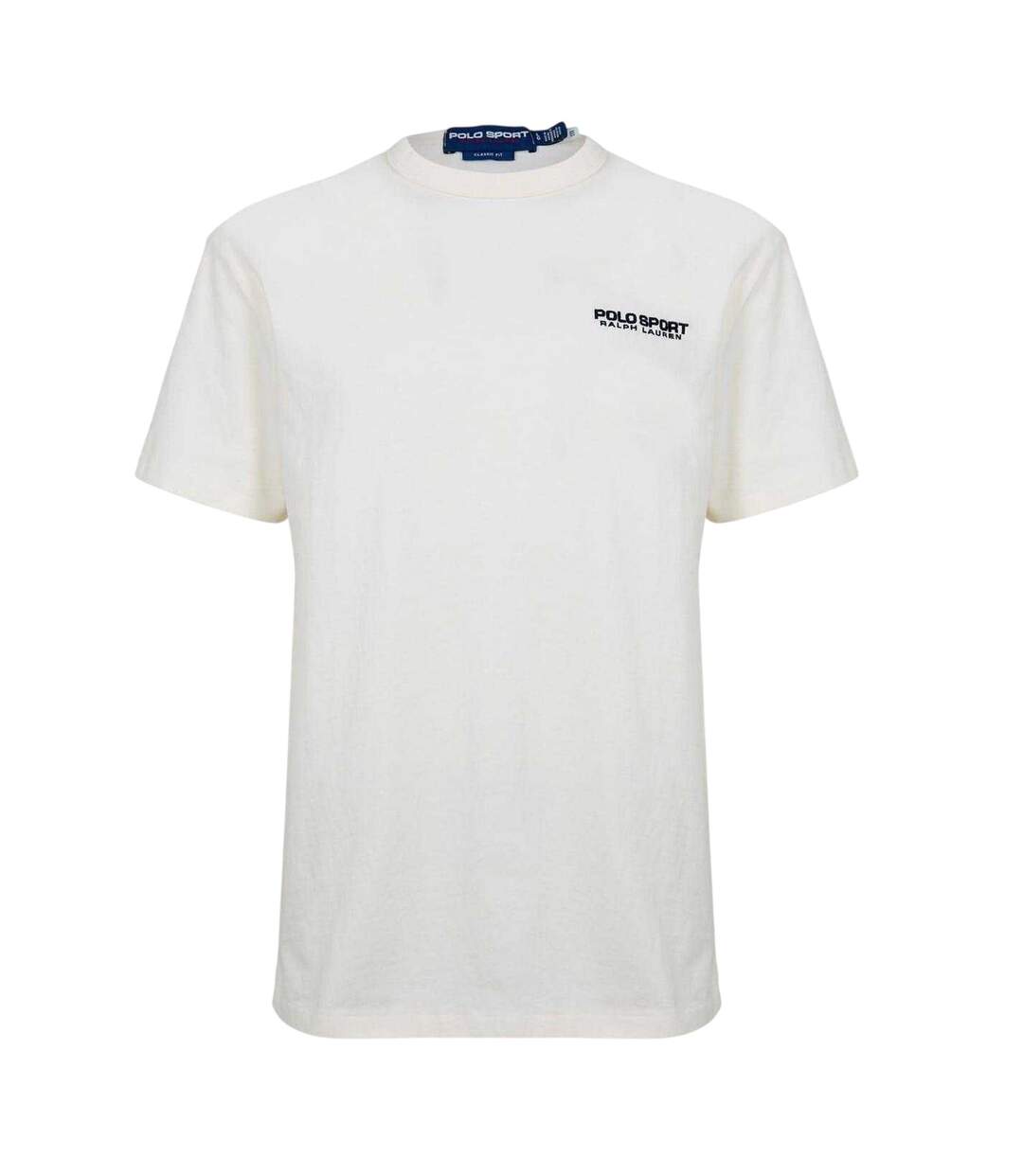 Mens Back Print T-shirt Cream Ralph Lauren-1
