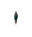 Womens/ladies Trackside Hoodie Navy New Balance-1