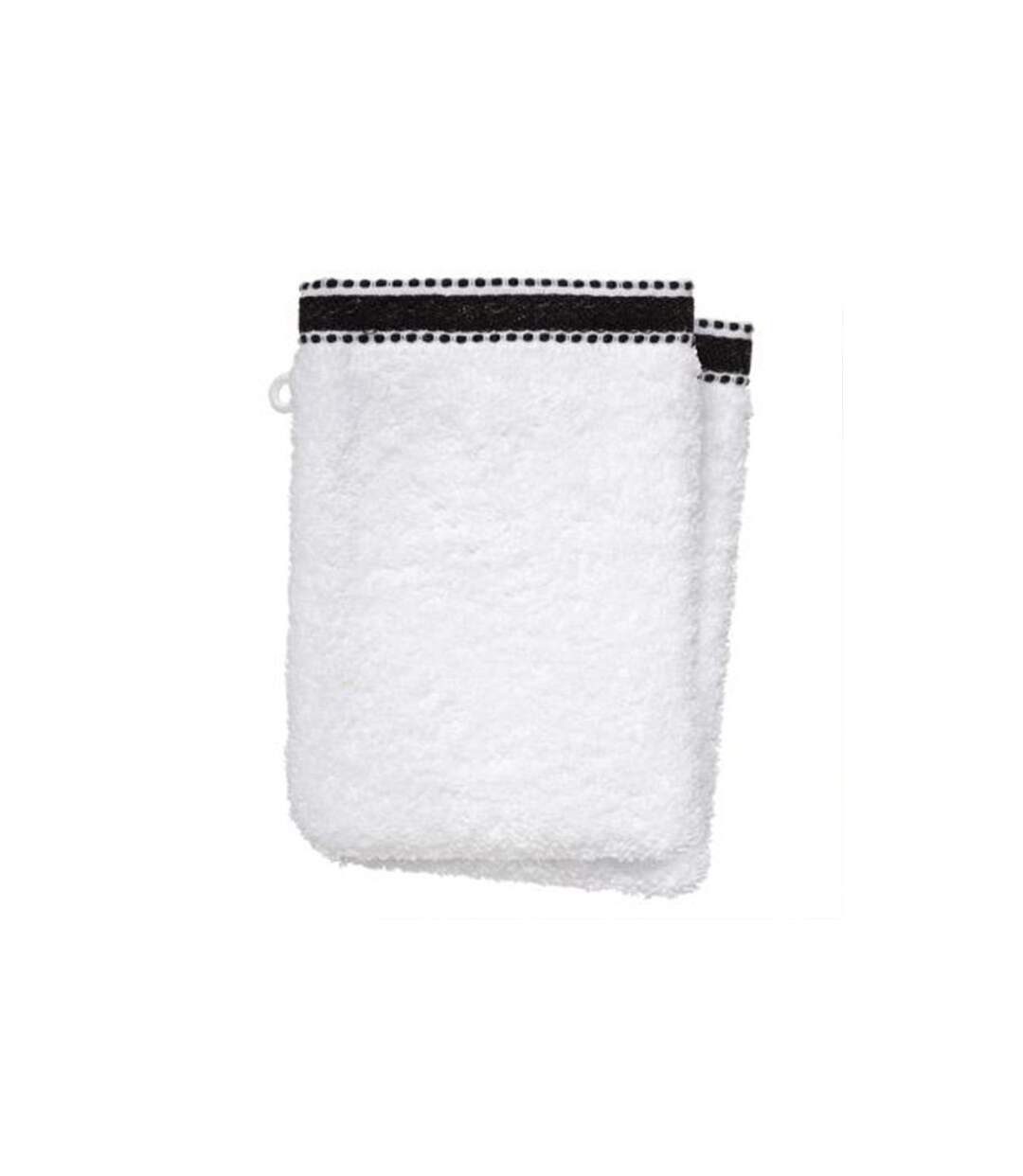 Lot de 2 Gants de Toilette Joia 15x21cm Blanc