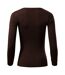 T-shirt Manches Longues Femme Marron Malfini-3