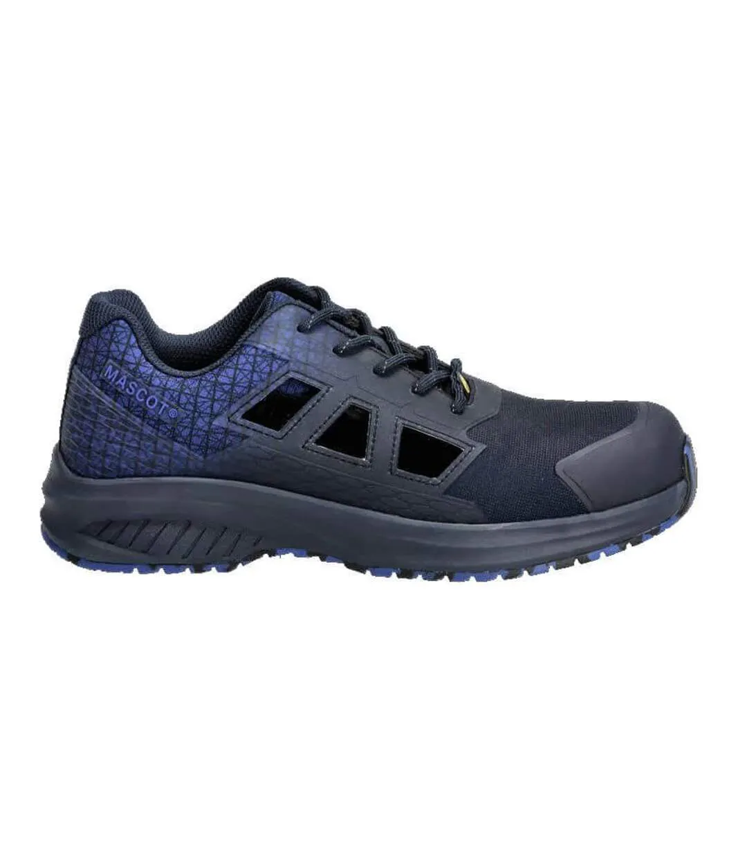 Mens Accelerate Safety Sandals Dark Navy Azure Blue Mascot-1