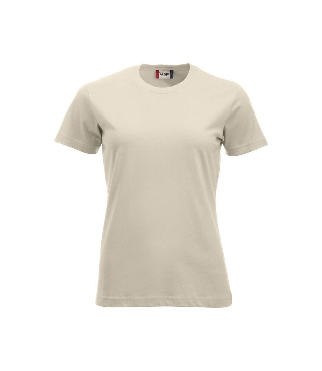 T-shirt new classic femme kaki clair Clique-1