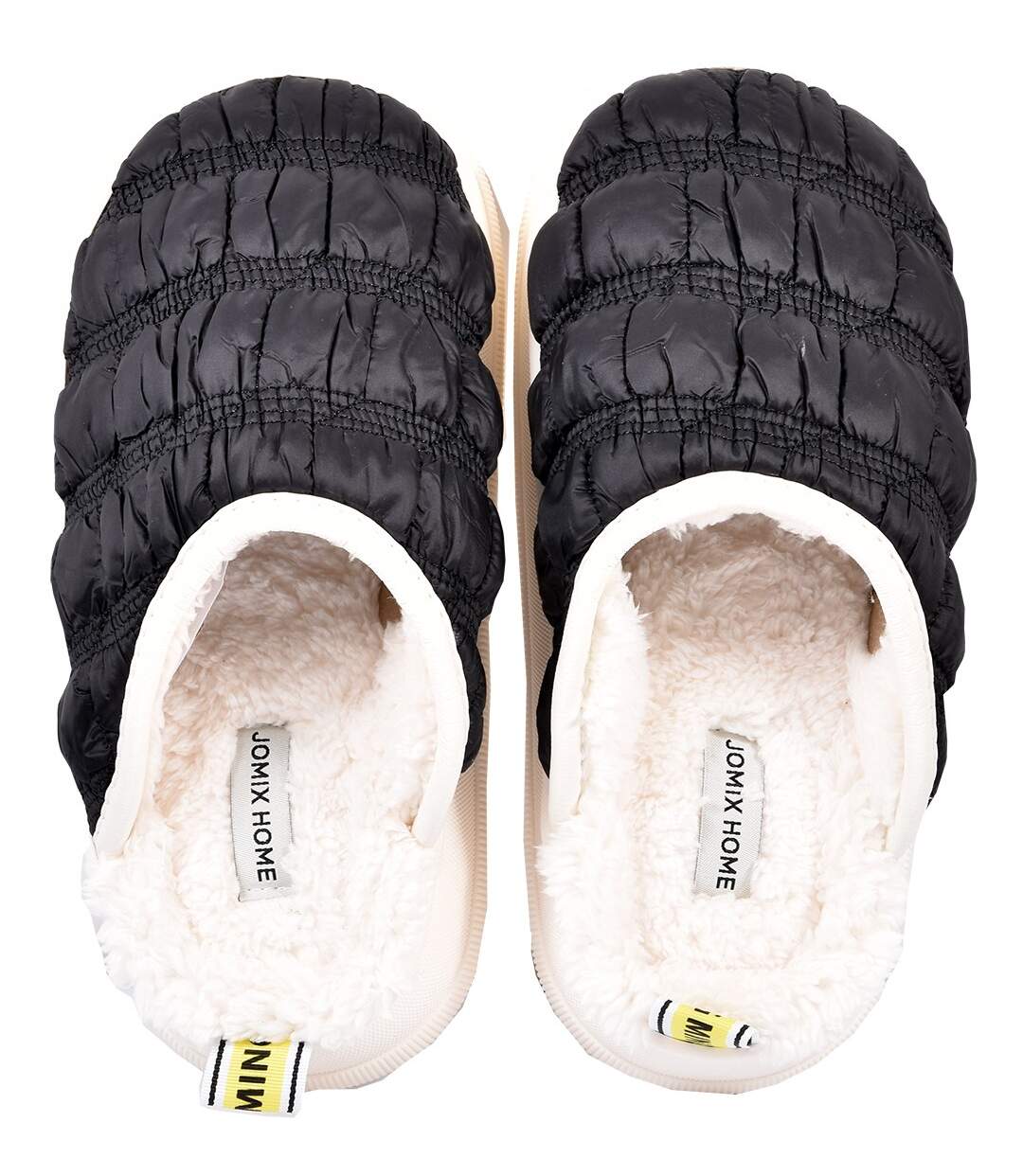 PANTOUFLE Femme Chausson COCOONING MD8587 NOIR-3