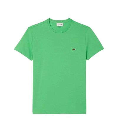 T-shirt pima homme menthe Lacoste