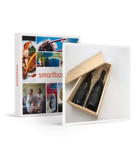 Coffret de 2 bouteilles de vin biodynamique et naturel à domicile - SMARTBOX - Coffret Cadeau Gastronomie